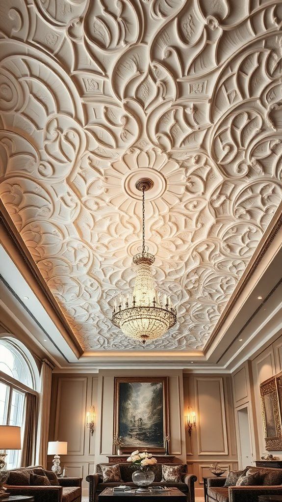 Decorative Ceilings installation