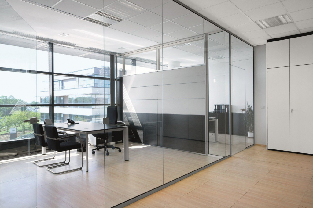 Glass Partitions installation