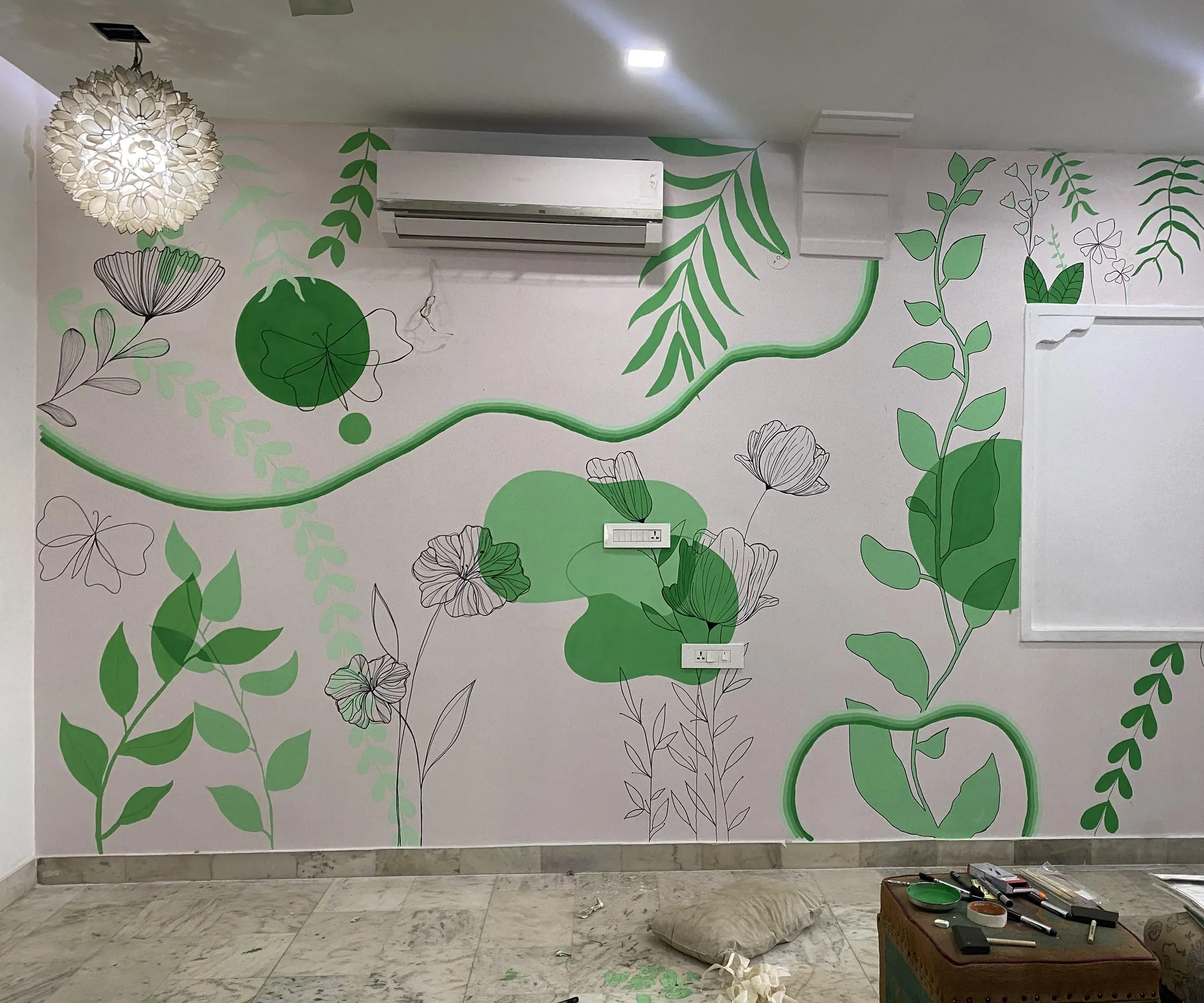 Interior Painting in Dubai by MH Glass & Aluminium
