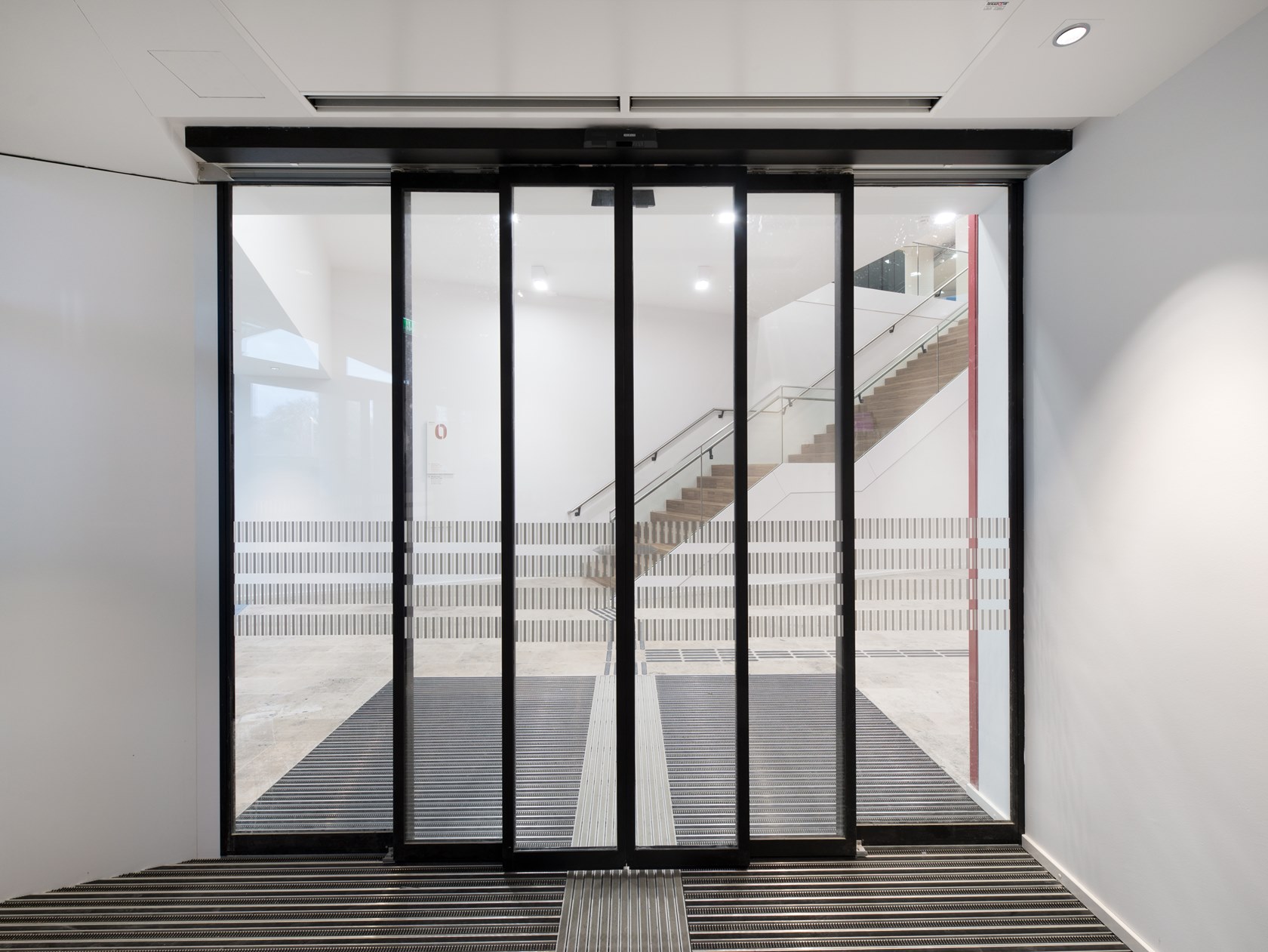 Sliding glass doors